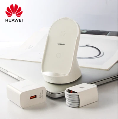 Original Huawei Wireless Super Charge Fast Charger Stand 50W Set For iPhone - Image 1 of 4