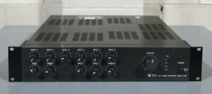 TOA A-706 Rack Mount Stereo PA Amplifier 6 Channel Mixer - POWER TESTED 