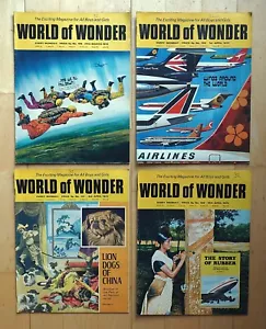 World of Wonder Children's Magazines 1972. 4 Magazines, issues 105 106 107 108 - Picture 1 of 3