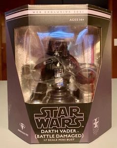 Darth Vader Star Wars Rebels Battle Damaged Mini-Bust Gentle Giant 1:7 - Picture 1 of 6