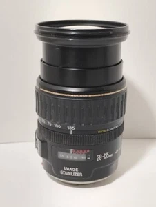 Canon 28-135mm f/3.5-5.6 IS Macro USM EF Mount Zoom Lens - Untested - Picture 1 of 8