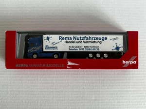 Herpa Rema vehículos comerciales Brunner transporte refrigerado Scania - Imagen 1 de 4