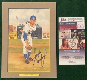 Sandy Koufax Autographed Signed Perez Steele Great Moments JSA COA #KK52172 - Picture 1 of 7