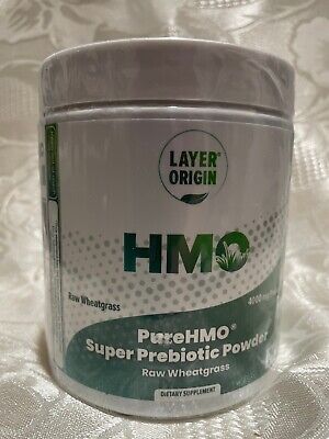 Layer Origin | PureHMO Super Prebiotic Powder Raw Wheatgrass • 46.44$