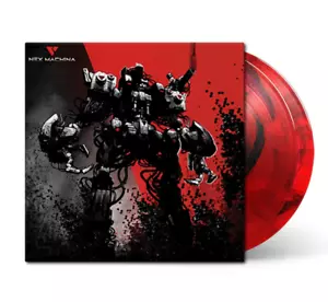 Nex Machina Soundtrack Transparent Red with Black Smoke Double Vinyl Record NEW - Imagen 1 de 1