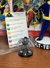 Heroclix Mutations and Monsters set Incredible Hulk 102 LE figure with card