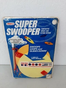 Rare Vintage 1969 Wham-O Super Swooper Flying Saucer Mint On Card Sealed UPBIN1 - Picture 1 of 4