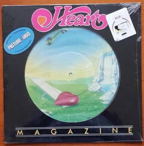 HEART MAGAZINE RARE USA PICTURE DISC NUMBERED 1978 VINYL LP, SEALED, MINT - Picture 1 of 2