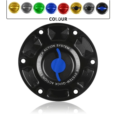 For SPEED TRIPLE 1050 08-15 SPEED TRIPLE R RS S Keyless Fuel tank Gas Cap Cover - Image 1 of 4