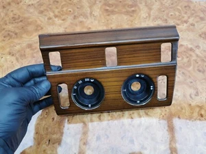 Mercedes-Benz W124 S124 C124 Center Heater Console Wood Panel Zebrano Trim nry - Picture 1 of 8