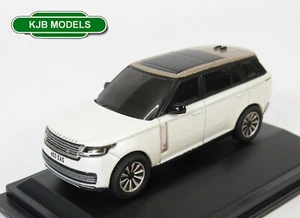 OO Gauge Oxford Diecast 1:76 76RR5L002 Range Rover L460 LWB Ice White & Bronze - Foto 1 di 3
