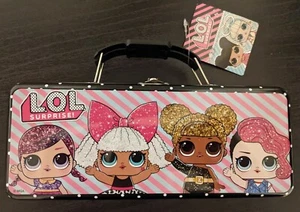 LOL Surprise Tool Tin Box School Supplies Metal Pencil Case. Disney - New Toys - Picture 1 of 5
