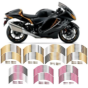 Rim Stripes Wheel Decals Tape Stickers For Suzuki Hayabusa GSX1300R 2021-2023 - Picture 1 of 23