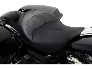 Danny Gray Moto Motorcycle Bigist Solo Air-1 Seat For Touring Models Black Vinyl - Picture 1 of 1