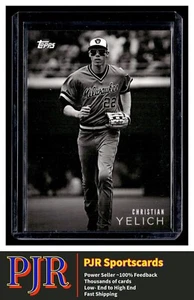 2018 Topps On-Demand Black & White #20 Christian Yelich Milwaukee Brewers - Bild 1 von 2