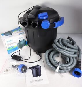 1320 Gallons Bio Pond Filter with 5000UV Light Filtration System New