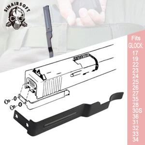 Clip oculto para cinturón de pistola para funda deslizante Glock 17 19 22 23 24 25 26 27 28 - Imagen 1 de 9