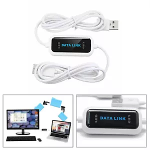 USB 2.0 Data Cable link Cable Charging Cable Data Transfer Cable For PC to PC - Picture 1 of 15