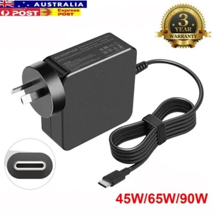 90W USB C Type-C AC Adapter Laptop Charger Universal Power Supply Cable 65W 45W - Picture 1 of 16