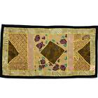 Vintage Embroidered Patchwork Gypsy Hippy Bohemian Tapestry Wall Hanging