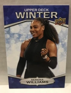 2018 Upper Deck UD Winter SERENA WILLIAMS Tennis #W-9 Unscratched Bounty - Bild 1 von 2