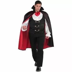 True Vamp Costume Mens Adult Medium 40-42 Vampire Dracula - Picture 1 of 1