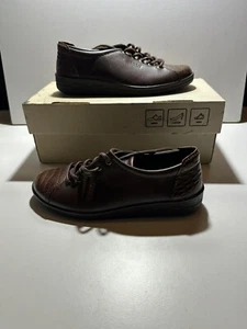 ECCO Soft II Damen Braun Leder Sneaker/Sneaker Neu mit Karton - EU 36 / UK 3 - Bild 1 von 8