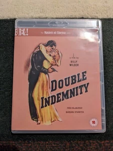 Double Indemnity (Eureka Masters of Cinema Blu-ray) W/ OOP BOOKLET Region B UK - Imagen 1 de 2