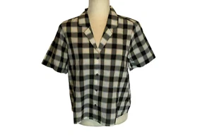 Madewell Plaid Top. New With Tickets. Size Large. - Picture 1 of 4