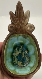 Treasure Craft Of Hawaii No. 40 Pineapple Trinket Tray Dated 1962 - Picture 1 of 7