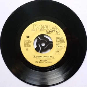 Player If Looks Could Kill 7" RCA JH13006 EX 1981 US pressing, demo, If Looks Co - Imagen 1 de 7