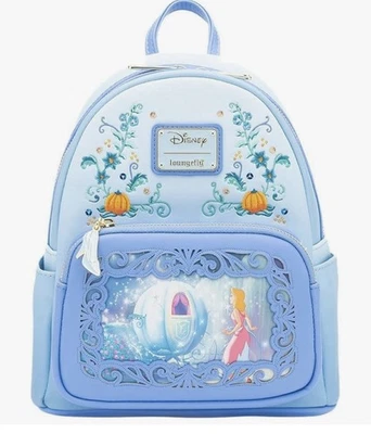 Mini Mochila Loungefly Disney Princess Dreams Series Cenicienta Nueva con Etiquetas Foto 1 de 4