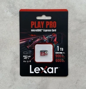 Lexar 1TB PLAY PRO microSD Express Card For Nintendo Switch 2 SDXC ✅SHIPS ASAP✅ - Picture 1 of 2