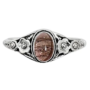 Natural Multi Tourmaline 925 Sterling Silver Ring s.7 Jewelry R-1292 - Picture 1 of 5