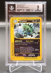 🍀Pokémon BGS 9 Tyranitar 29/165 reverse ENGLISH Expedition graad psa Pokemon🍀 - Picture 1 of 3