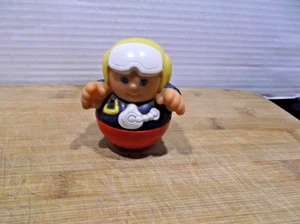 Vintage Weeble Figur 1987 Flieger Pilot - Bild 1 von 6