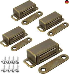 ASelected 4 Stück Magnetischer Türverschluss, Magnetverschluss Schrank, magnete  - Bild 1 von 9