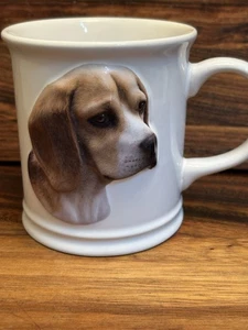 Best Friends 3 D Beagle Mug White Full Color Beagle - Picture 1 of 9