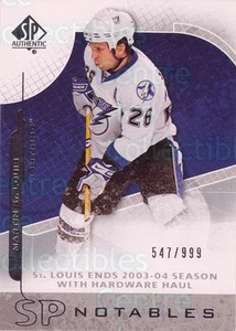 2008-09 Sp Authentic #132 Martin St. Louis - Picture 1 of 1