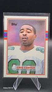 1989 Topps - Cris Carter #121 (RC) - Bild 1 von 2