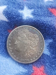 1878 S Morgan Silver Dollar Nice Toning - Picture 1 of 2