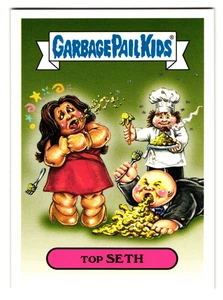 Top Seth 2016 Garbage Pail Kids Chef Tom Colicchio Padma Parody Sticker - Picture 1 of 2