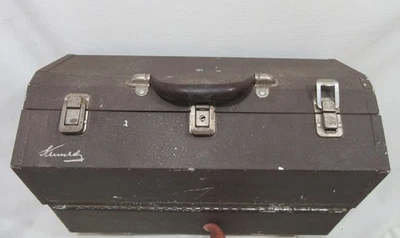 Vintage 1117AL KENNEDY KITS Cantilever Tool Box/Tackle Box W/Trays - Image 1 of 4