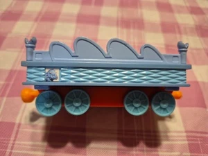 Blue Dinosaur Train Car PVC Figure Vehicle 2010 Henson Learning Curve - Picture 1 of 12