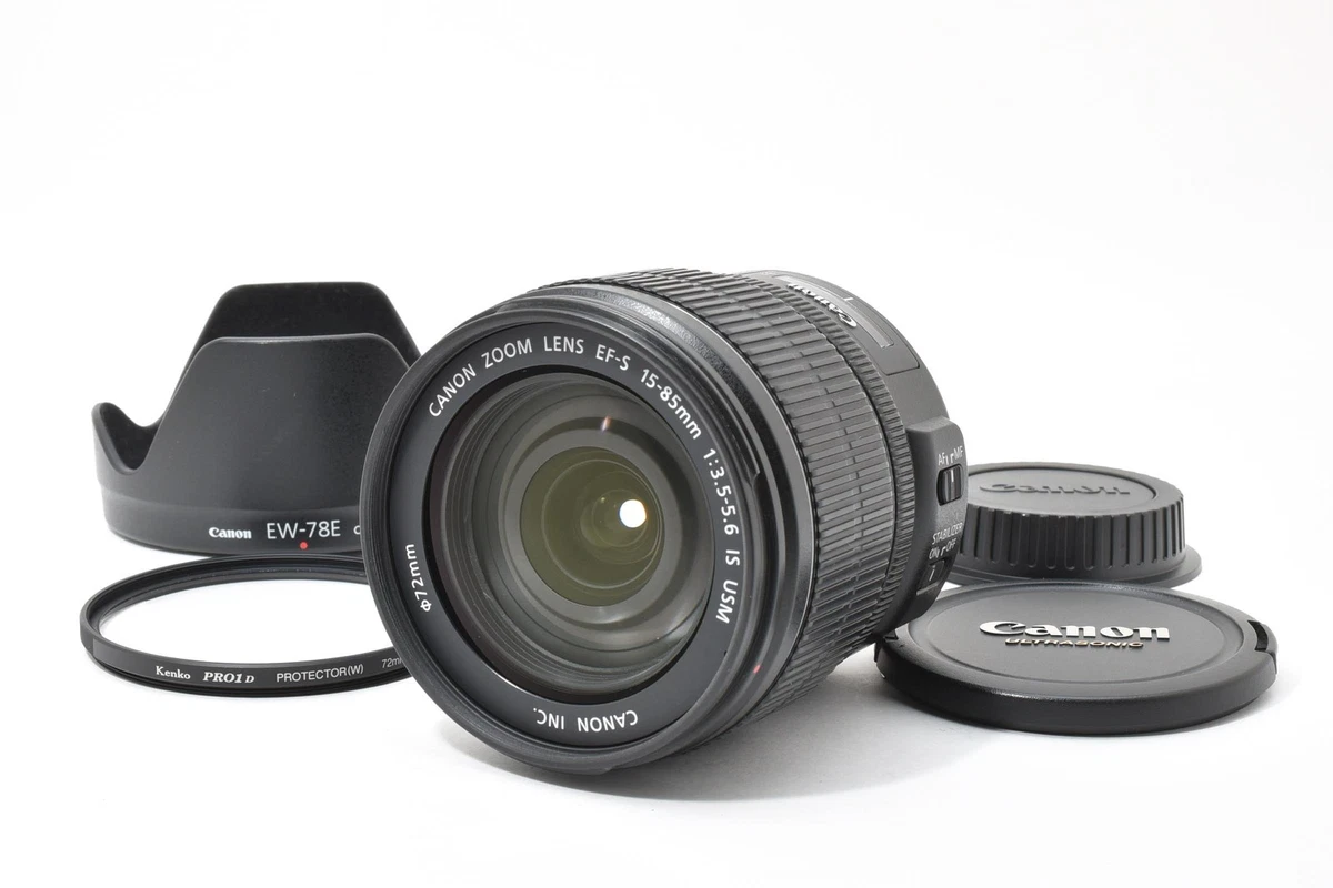 美品 Canon EF-S 15-85mm IS USM❤手振れ補正❤万能レンズ Canon EF-S 15-85mm f/3.5-5.6 IS USM Lens 3560B002 B&H Photo Video