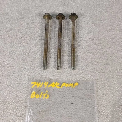 96-98 Mustang GT Ac Compressor Pump Mounting Bolts Oem Aa7414 - Image 1 of 4