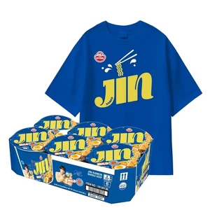 OTOKI Jin Ramen Bowl with Jin T-Shirt, BTS Jin & JIN Ramen Edition, Authentic L - Foto 1 di 4