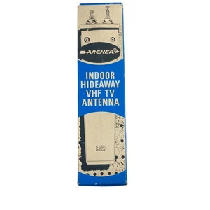 Vintage Archer Indoor Hideaway VHF TV Antenna 15-1804 Rare Radio Shack - Picture 1 of 9