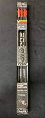 VICTORY ARCHERY Victory RIP TKO Elite V1 .001 250 .204 Hunting Arrow 6 Pack w/ AAE Hybrid NEW