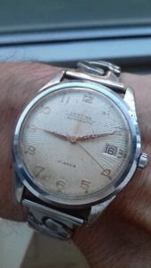 Certina 28-451 AUTOMATIC RARE VINTAGE WATCH MONTRE UHR 60's COLLECTORS OROLOGIO - Imagen 1 de 12